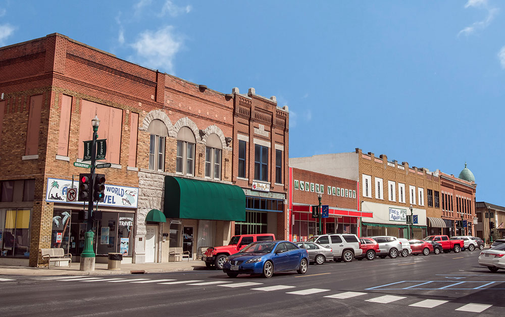 Downtown Monett, Missouri